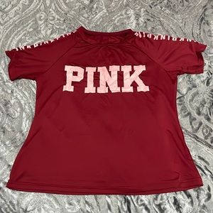 A Pink Silk Velvet Shirt